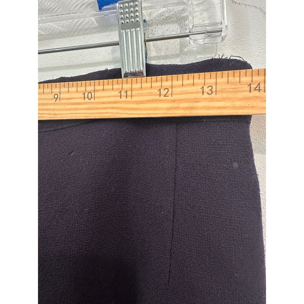 Mani Giorgio Armani Wool Trousers Navy Pleated Made in Italy Dark Academia 6 - Picture 9 of 9